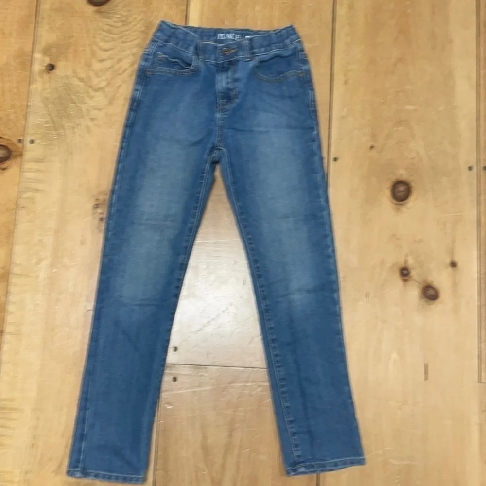 Children's Place boys Skinny Jeans,  adjustable, elastic back waist, 10